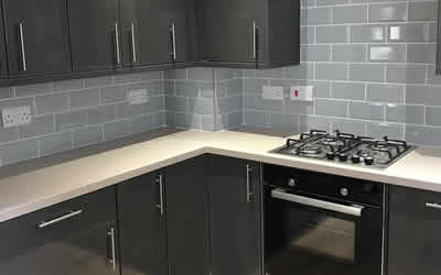 kitchens and bathrooms fitted 